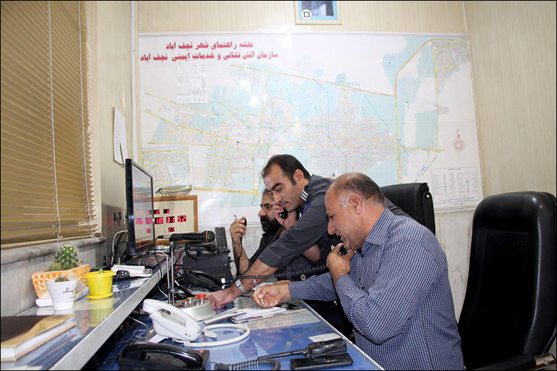 عملکرد سازمان آتش نشانی