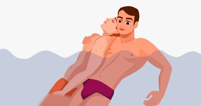 نجات فرد غرق شده