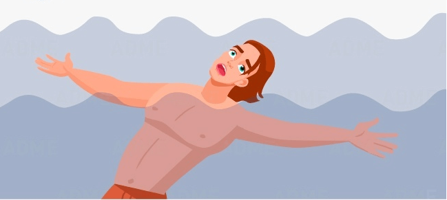 نجات فرد غرق شده